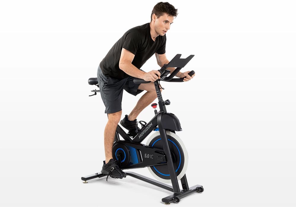 New Upright Pedal Spinning Bike Fitness Indoor Silent Exercise Bike Home  Smart Spinning Fitness Equipment