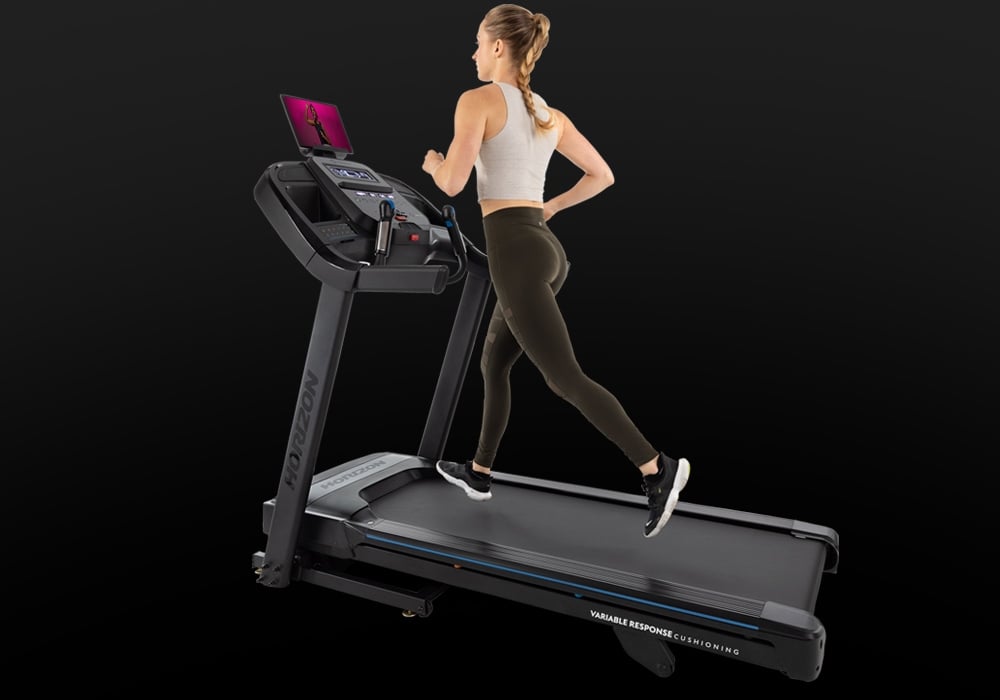 Horizon Treadmill | - 7.0 AT Powerful Fitness Performance