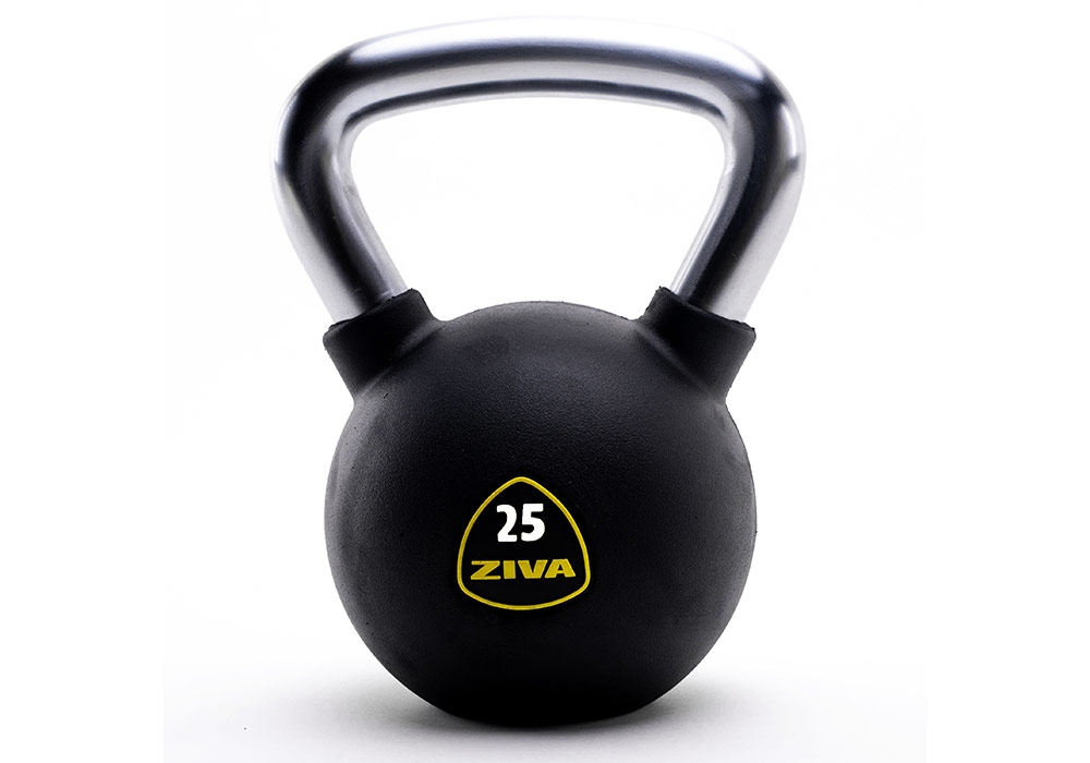ZIVA Performance Rubber Kettlebell 24 kg 