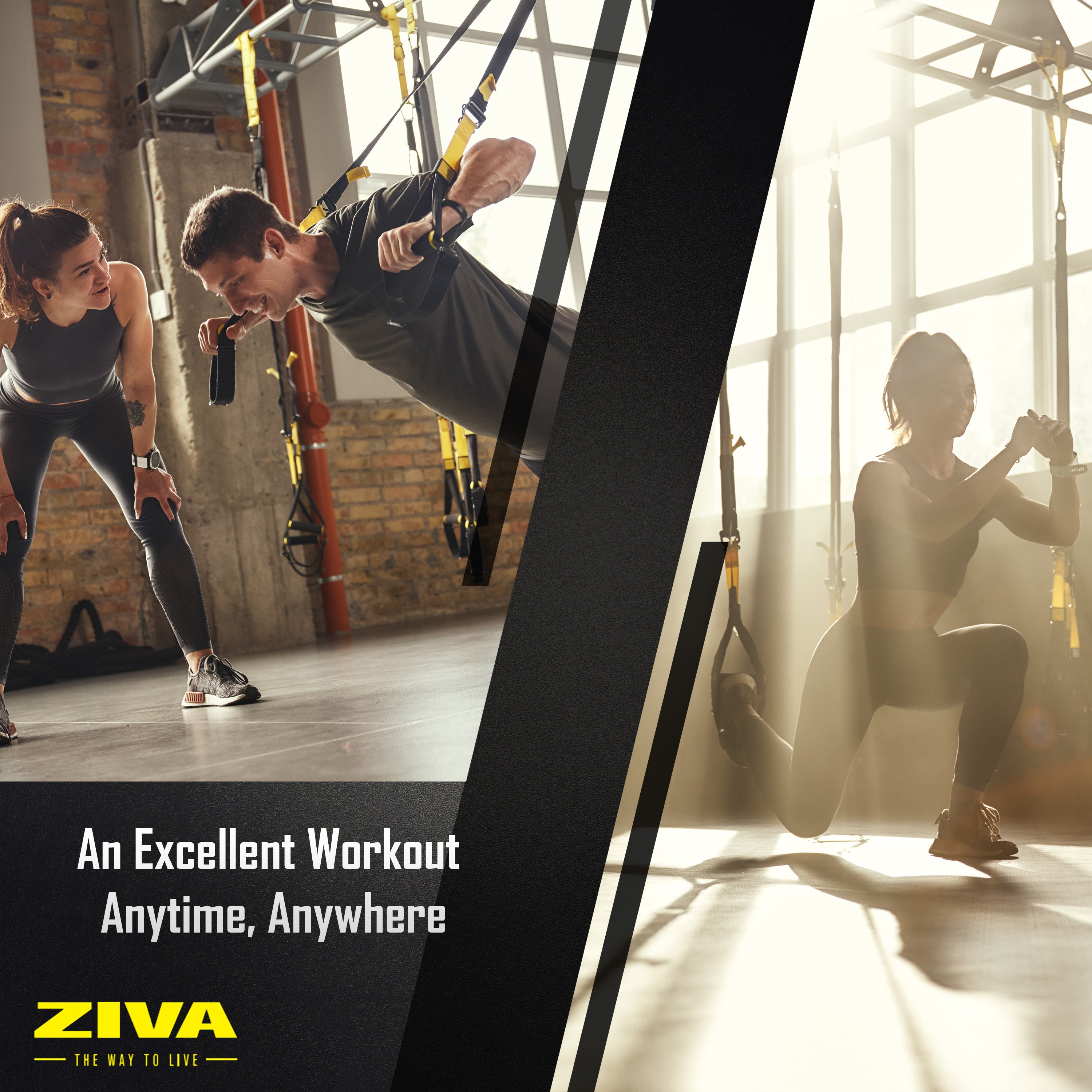 An excellent workout anytime, anywhere.