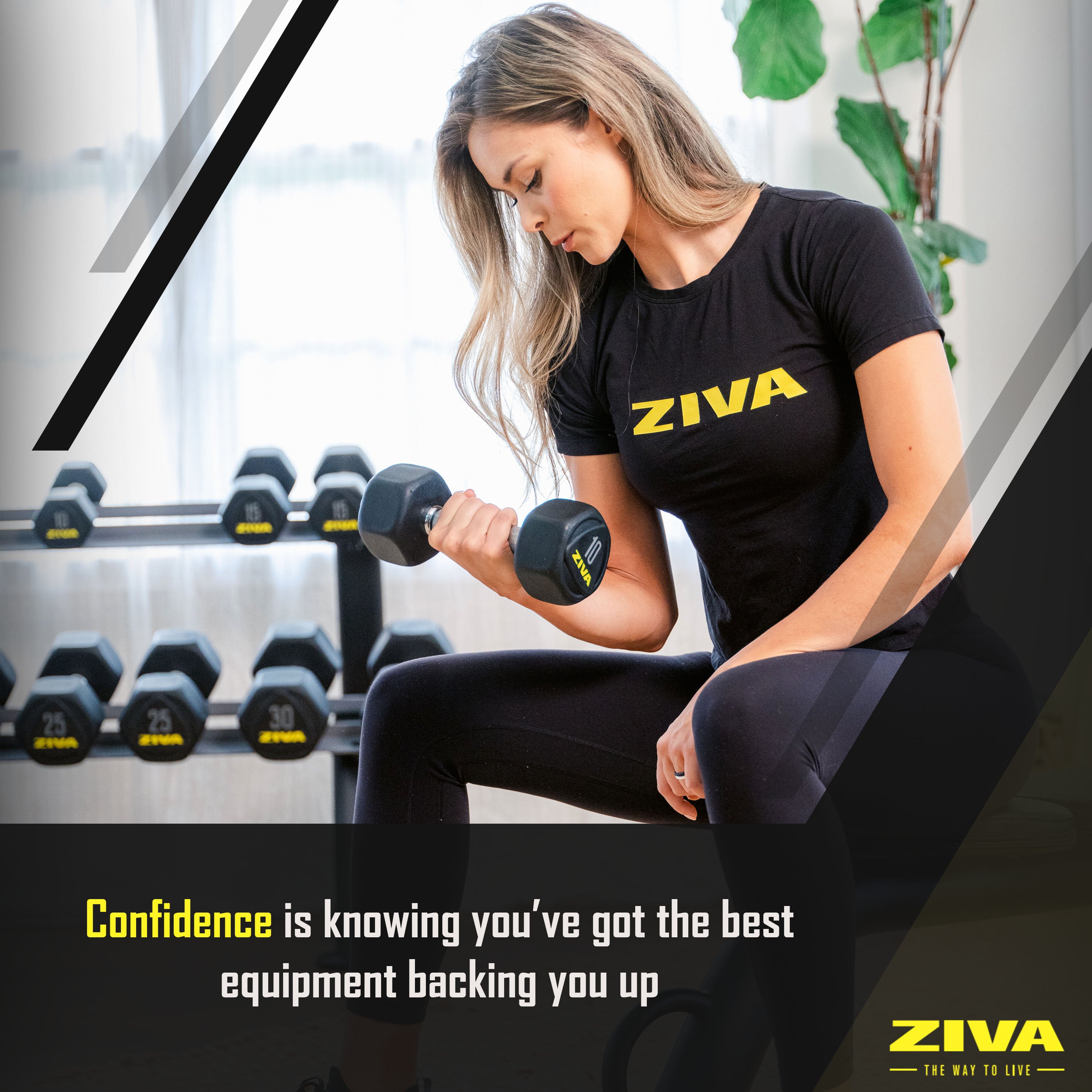 Confidence is knowing you have got the best equipment backing you up.