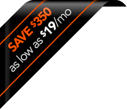 Orange new product ribbon Orange new product ribbon