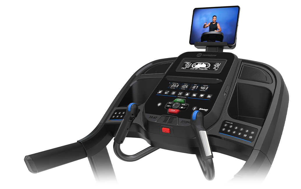Studio 7.0 Treadmill Console with tablet